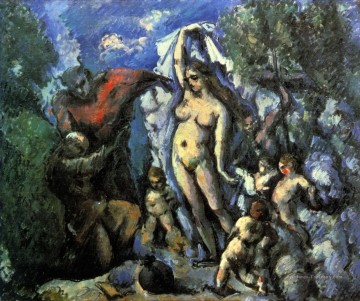 La tentation de saint Antoine Paul Cézanne Nu impressionniste Peinture à l'huile